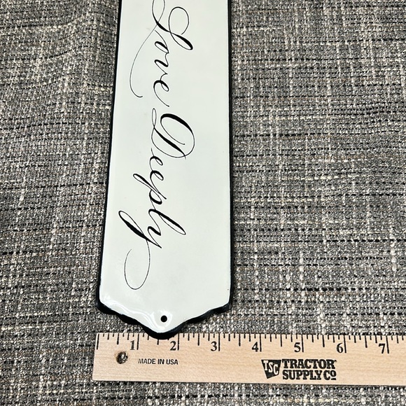 Decorative Coffee and Love Sign Set - Black and White - Picture 6 of 6